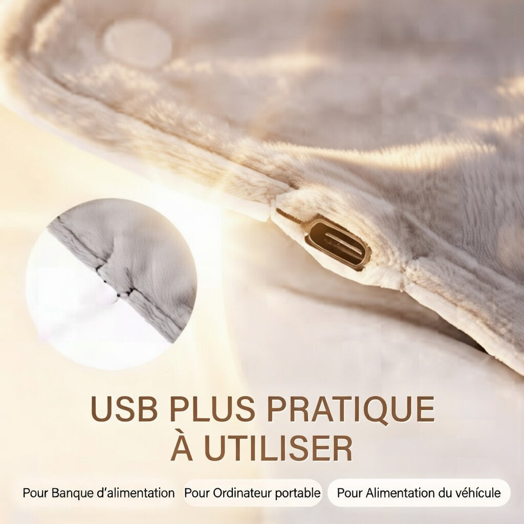 Mini plaid chauffant