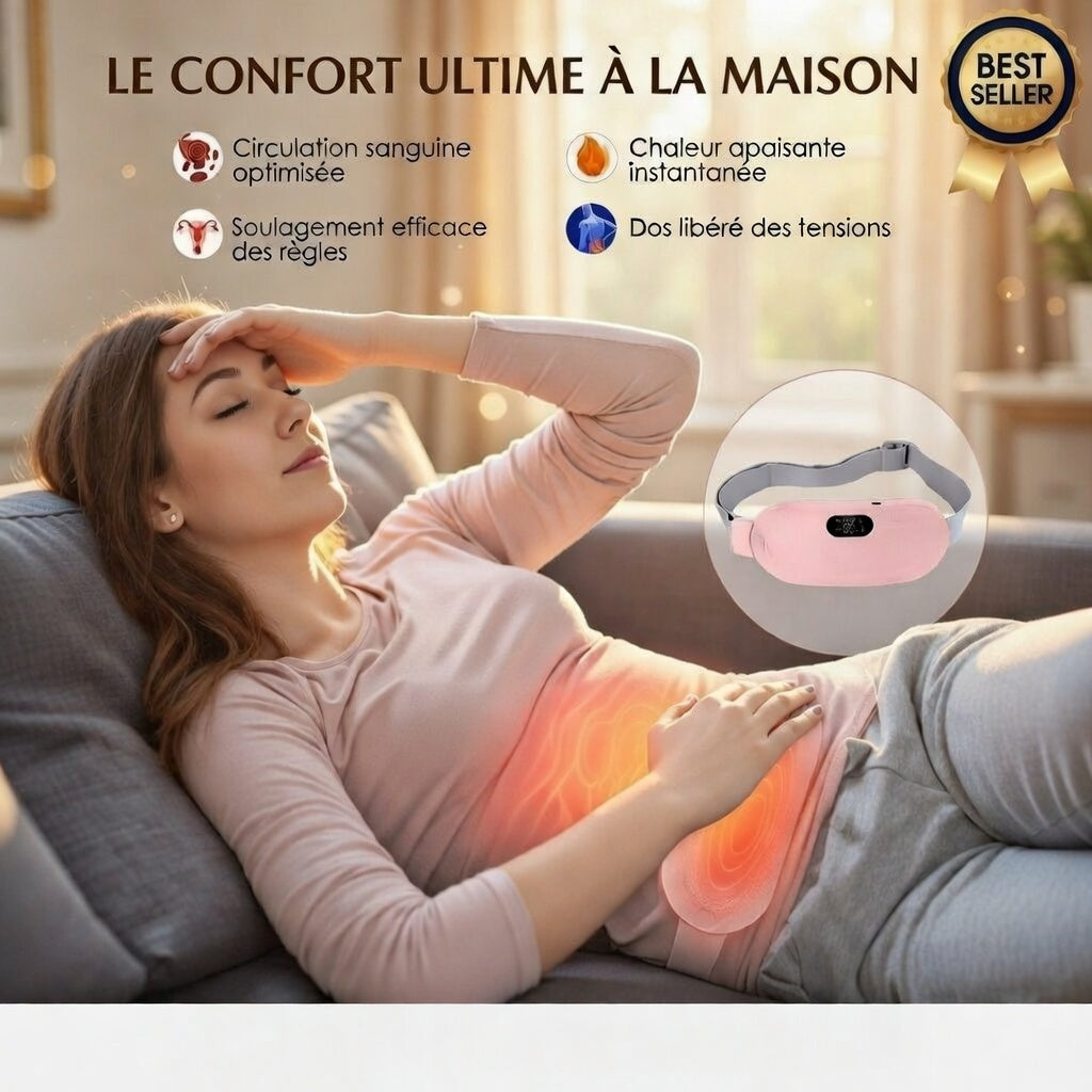 Coussin chauffant menstruel