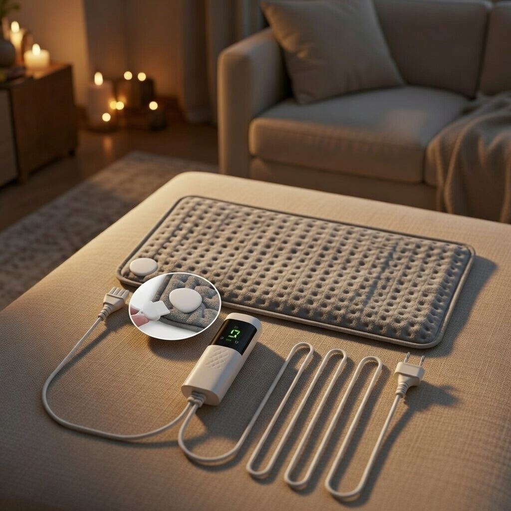 Coussinet chauffant électrique