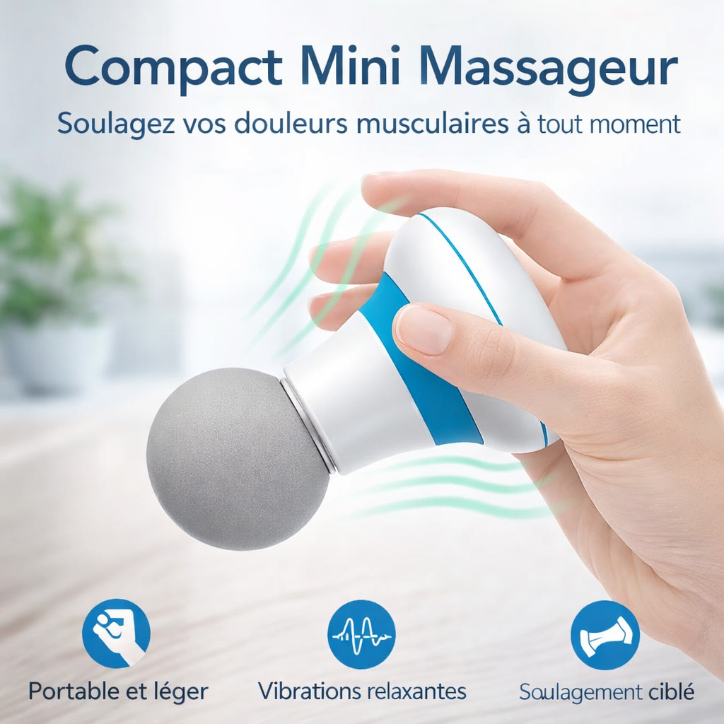 Mini pistolet de massage