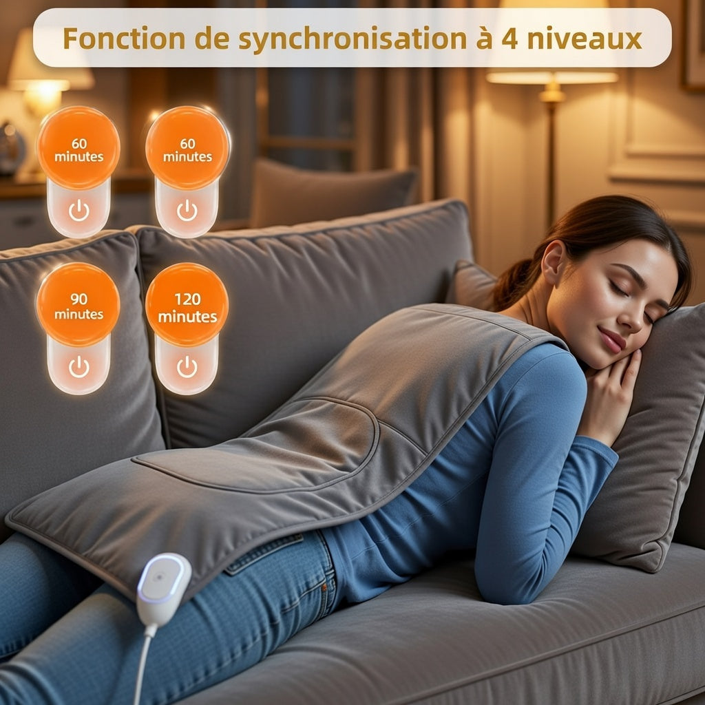 Coussinet chauffant électrique